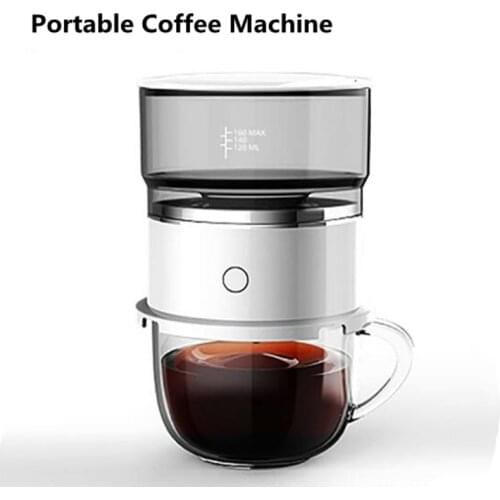 Portable Reusable Electric Coffee Filter Automatic Coffee Maker Coffeeware Coffee Dripper Coffee Pot Drip Coffee Accessories