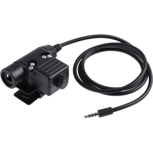 Helmet Headset PTT Hunting Military Airsoft Headset Adapter for kenwood