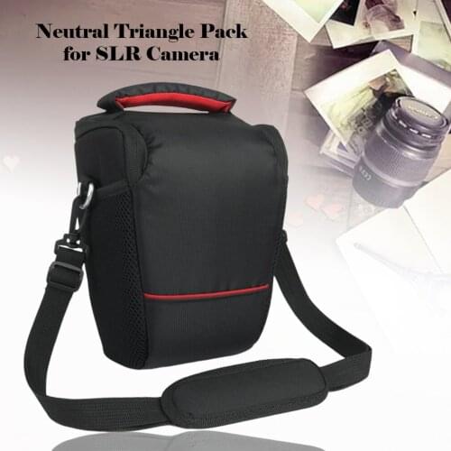 Photo Camera Sling Bag Shoulder Cross Digital Case Waterproof Rain Cover DSLR Soft Men Women Bag for Canon Nikon Sony SLR Nylon