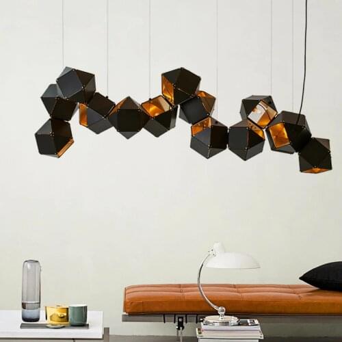 Postmodern LED Chandelier lighting living room Pendant lamps Office fixtures Nordic Bedroom Dining room bar decor Hanging lights