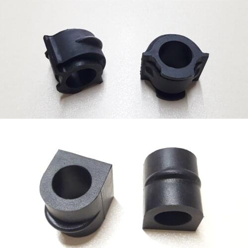 1 Set 4 Pcs Front (id 23mm) and Rear (id 20mm) Stabilizer Bushing for Primera P12 2002-2007 / Best Quality Rubber