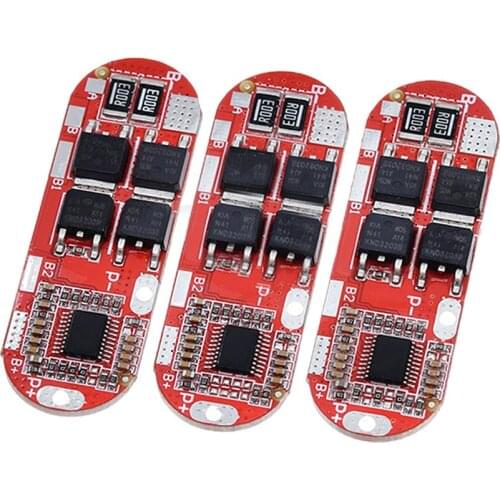 25A 3S 12.6V 4S 16.8V 5S 21V 18650 Li-ion Lithium Battery Protection Board Module Circuit Charging BMS PCM Polymer Lipo Cell PCB