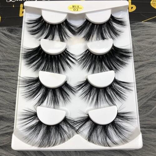 30 mm mink eyelashes wholesale eyelashes with packaging false eyelashes packaging box with lashes