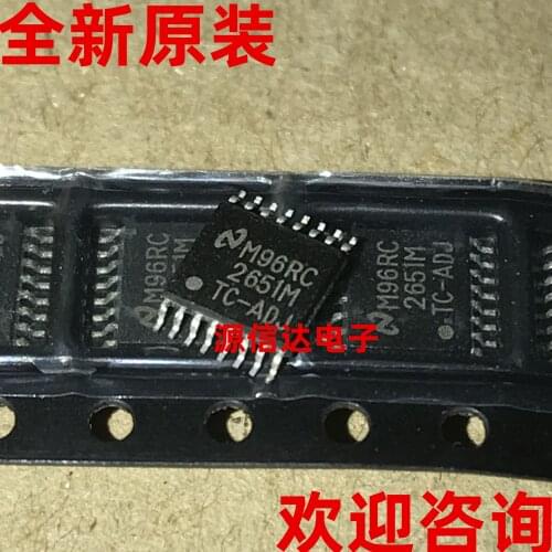 5PCS picture shooting of the new imported LM2651MTC-ADJ TSSOP-16 DC/DC switching regulator chip