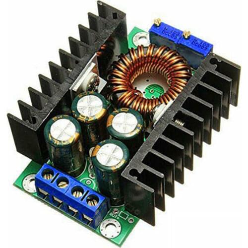 DC DC Adjustable Step Down Power Supply Module 12A 24V To 12V CC CV Boost Converter DC-DC Step Down Driver Buck Converter Module