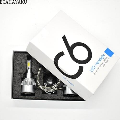 2Pcs LED Headlight Bulb Kit H11 H1 H3 H13 880 9004 9006/HB4 36W 12V Car Headlamp Bulbs Plug and play Fog Lamp Bulb Drop Shipping