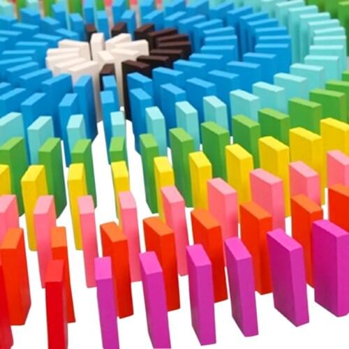 120 Pcs DIY Mix Colors Rainbow Kids Children Creative Wooden Building Blocks Game Play Toys Educational Toy Set Game Gift