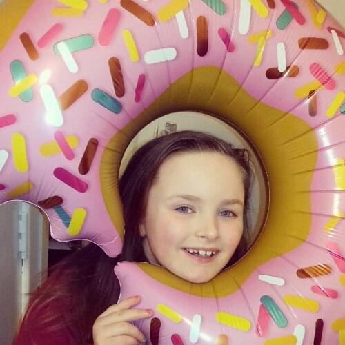 Hot 1pcs Hamburger Hot Dog Donut Pizza Ice Cream Foil Balloon Happy Birthday Party Decoration Cake Shop DIY Inflatable Balloons