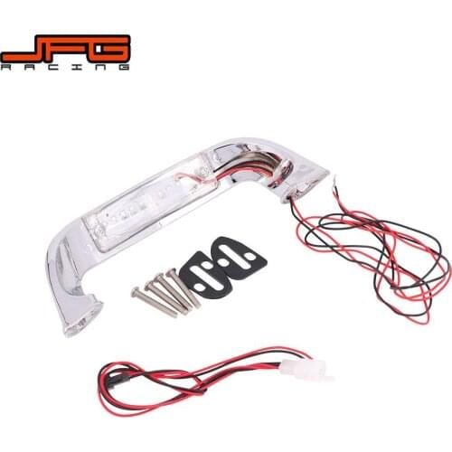 Motorcycle Chrome Trunk Handle LED Rear Tail Light For HONDA GOLDWING Gold Wing 1800 GL1800 2001-2016 Street Bike