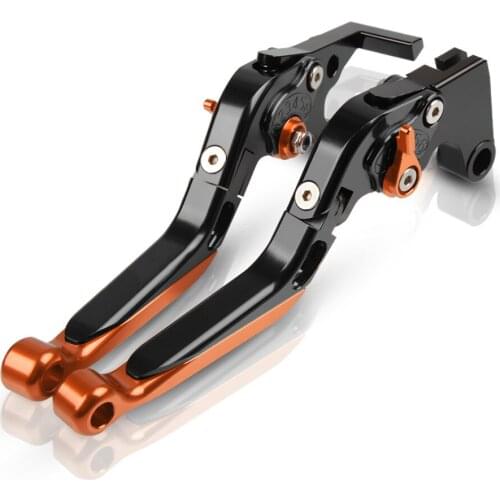 Motorcycle CNC adjustable Brake Clutch Levers For 125 200 790 390 690 790 990 1190 Adventure RC125 RC390 RC8 RC