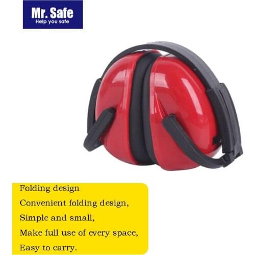 Classic Earmuffs Soundproof And Noise Reducing Earmuffs Foldable Design Repeated Cleaning Of Noise Proof Earmuffs
