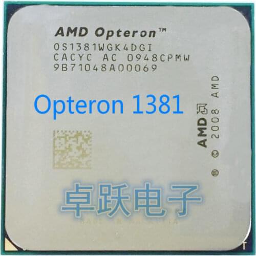 AMD Third Generation Opteron 1381 X4 1381 2.5 GHz Quad-Core CPU Processor OS1381WGK4DGI Socket AM3 free shipping