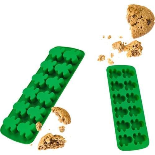 3D Silicone Cake Mold DIY Christmas Style Cake Mould Snowflake Shape Chocolate Biscuit Cookies Gumpaste Cute Mold Baking Tools