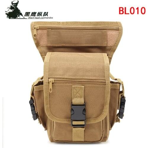 Leg bag outdoor tactics multifunctional waist and leg bag tactics outdoor riding waist bag camouflage bag outdoor tactics
