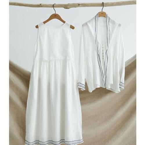 Womens 2021 summer new French linen collar light and thin anti wrinkle short cardigan 0604