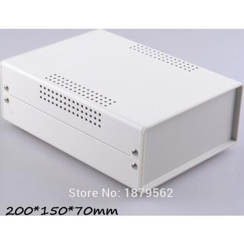 [2 colors] 200*150*70mm Iron box for electronics project housing DIY junction control box metal industry switch outlet case