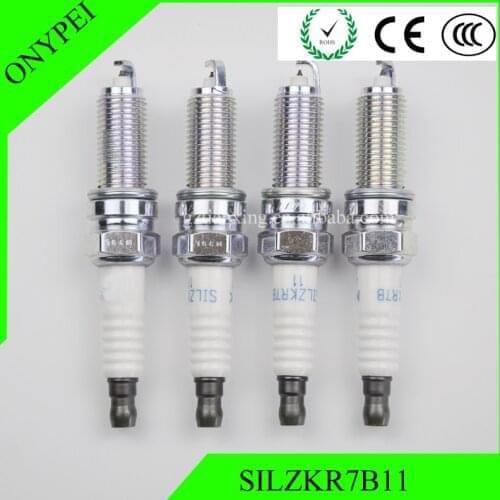 4PCS/LOT SILZKR7B11-9723 Iridium Plug SILZKR7B-11 Spark Plugs For Hyundai SILZKR7B11 9723 SILZKR7B 11