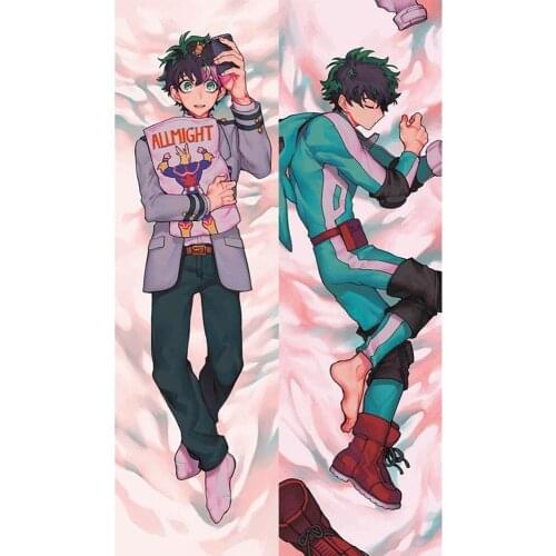 BL Male Japanese Manga Anime My Hero Academia Throw Otaku Decorative Dakimakura Gifts Bedding Hugging Body Pillow Case 150x50 CM