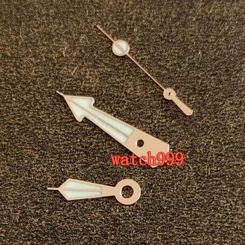C3 Green Luminous Watch Hands parts Fit Japan NH35 NH36 Movement