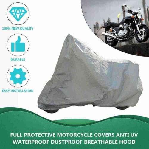 Motorcycle Cover Universal Waterproof Moto Raincoat Against Dust Protection Dust Motorcycle Hood Scooters Covers