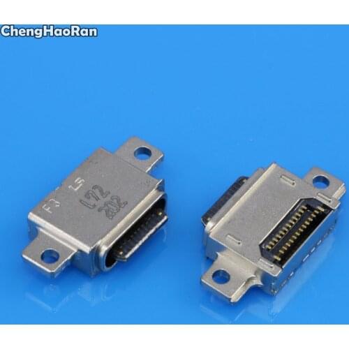 ChengHaoRan For Samsung Galaxy S8 G950 G950F & S8 Plus G955 G955F Micro Mini USB Charging Connector Plug Dock jack Socket Port