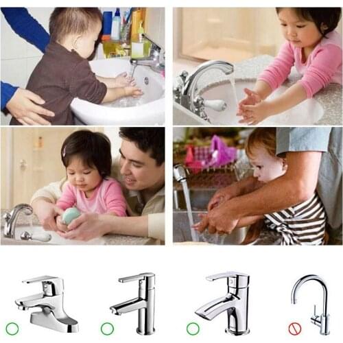 Baby bath tap animal bathroom kitchen faucet extender shampoo cap Chidlren cartoon for kids washing hands wash silicone sink