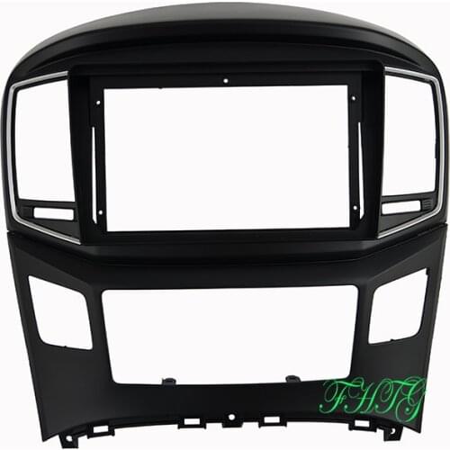 Double Din Car Audio Frame Car Radio Fascia,gps navigation fascia panel is suitable for 2015 HYUNDAI STAREX/ H1 (9INCH)