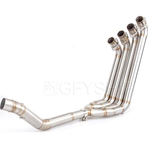 Motorcycle Exhaust Muffler Front And Middle Link Pipe Escape Full System For Honda CBR650F CB650F 2013 2014 2015 2016 Slip-on