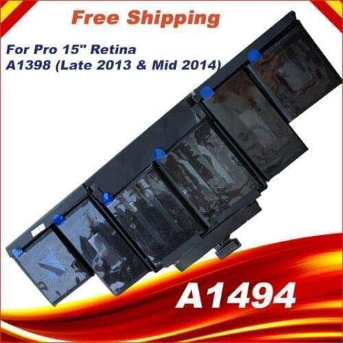 HSW 95Wh 11.26V A1494 Battery For Apple Macbook Pro 15" Inch Retina A1398 Late FAST shipping
