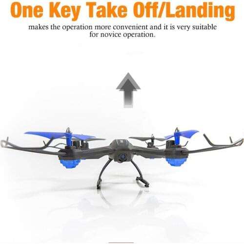 S6W RC Quadcopter Smart Selfie Drone Aircraft with Wifi FPV 720P Wide Angle HD Real-time Camera Altitude Hold Headless Mode Toy