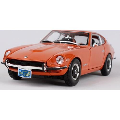 1:18 Simulation alloy sports car model For Nissan Datsun 240Z with Steering wheel control front wheel steering with Original box