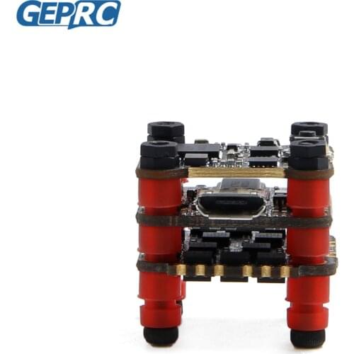Newest GEPRC STABLE F411 BetaFlight OSD Flight Controller 12A Blheli_S 2-4S Brushless ESC 25/100/200mW VTX Stack 16mm*16m