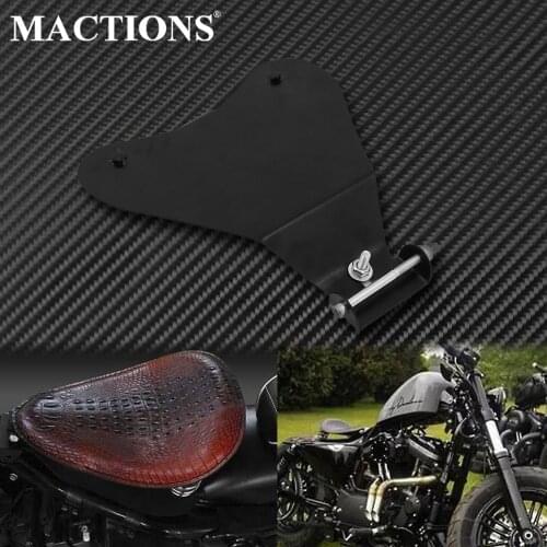 Motorcycle Solo Seat Baseplate Bracket Support Holder Mounting Kit Base Plate Brackets For Harley Sportster Dyna Bobber Chopper