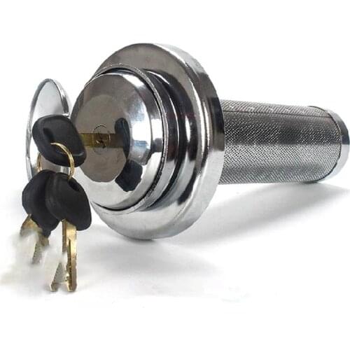 Excavator Anti-theft fuel tank cap lock Excavator Accessories for KOMATSU DAEWOO SANY KOBELCO HITACHI SUMITOMO DOOSAN VOLVO