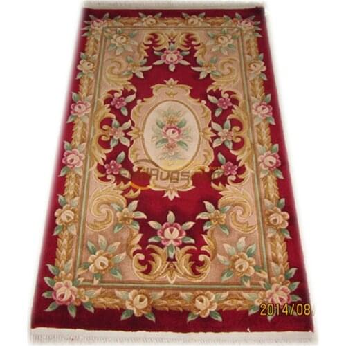 Chinese aubusson carpetswoven wool carpet egypt carpet french knotted Plush Savonnerie Made To Order rug european
