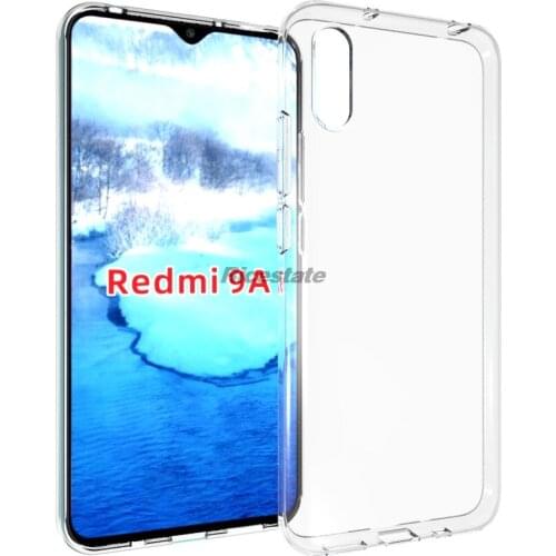 High Quality Clear Case for Xiaomi Redmi 9A Transparent Soft silicone TPU Phone Case Redmi9A Cover For Redmi 9A 9 A Clear Case
