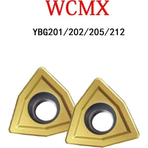 WCMX WCMX03 WCMX04 WCMX030208R-53 YBD252 WCMX040208R-PG YBG202 Original Blades U Drill Carbide Inserts Use For WC Holder