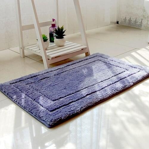 2016 New Morden Export The Super Memory Sponge Sable Mink Mat Suction Pad door Mat Bedroom Mat wholesale carpet