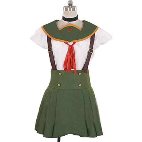 2017 Gakkou Gurashi! School-Live! Kurumi Ebisuzawa Cosplay Costume Full Set All Size Custom Made