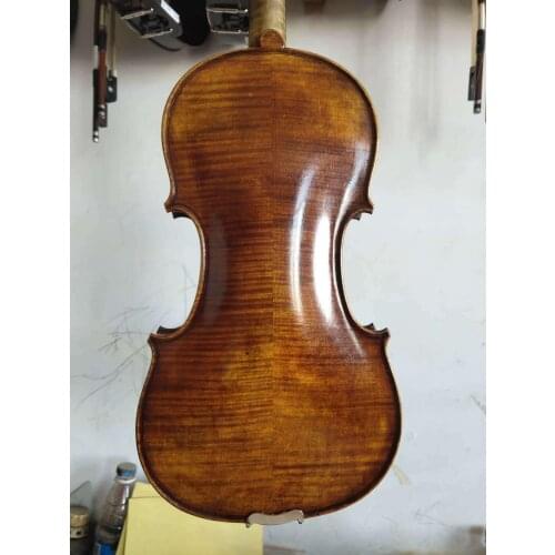 Antique old style 7/8 size violin full hand made violin maple back