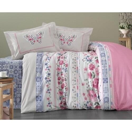 CLASY TEXTILE DOUBLE SIZE DUVET COVER SET %100 COTTON MADE IN TURKEY