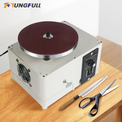 Electric Polisher Knife 220V Polishing Machine Knife & Scissor Sharpener Scissor Blade Sharpening Household Grinding Tools