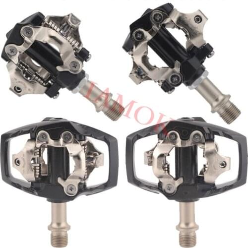 Iamok PD-M8000/PD-M8020 Mountain Bike Self-Locking Pedal Aluminium Alloy Bearing Pedals with SR-168 Cleats Bicycle Parts