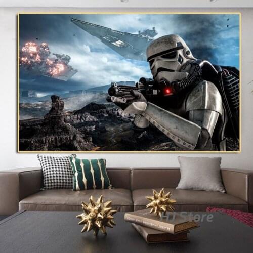 Marvel Star Wars Soldier Print Canvas Painting Home Decor Art HD Quality Poster for Nursery Kid Room One Piece Decoraion Cuadros