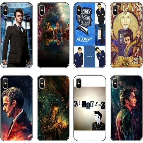 Tardis Doctor Who David Tennant soft Transparent Phone Case For Samsung Galaxy J7 J5 Prime pro J3 A7 A5 A3 2018 2017 2016 2015