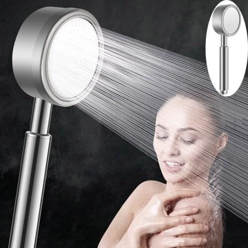 Pressurized Shower Head High Pressure Water Saving Perforated Bracket Hose Adjustable Bathroom Accessories Shower Spayer Set