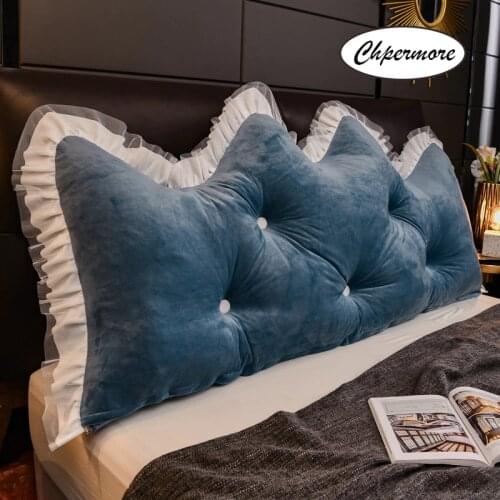 Chpermore New Style Solid Washable Long pillow Simple bed cushion Bed soft Modern simplicity Bed pillow For Sleeping