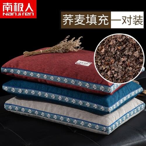 Buckwheat Pillow Cervical Support Sleep Pillow Inner Pairs home neck pillow pillows funny pillow