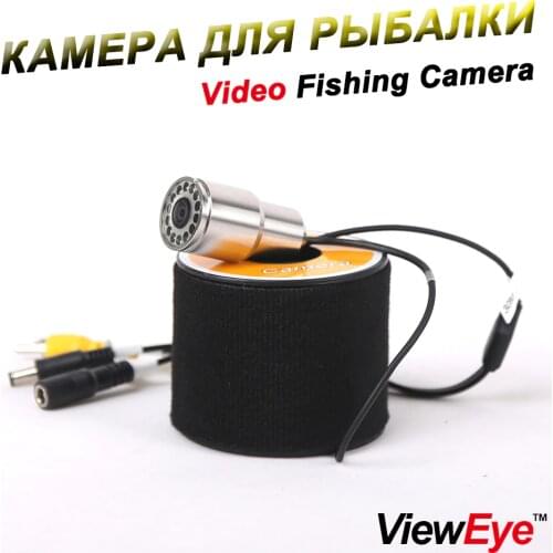 ViewEye V01P Series Single Underwater Fishing Camera 1000TVL Color 12 LED Lights Controllable Accessories For 7 Inch Or 9 Inch