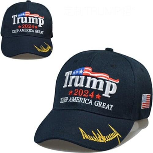 Drop Ship New Donald Trump 2024 Cap Camouflage USA Flag Baseball Caps I'll Be Back Snapback President Hat Embroidery